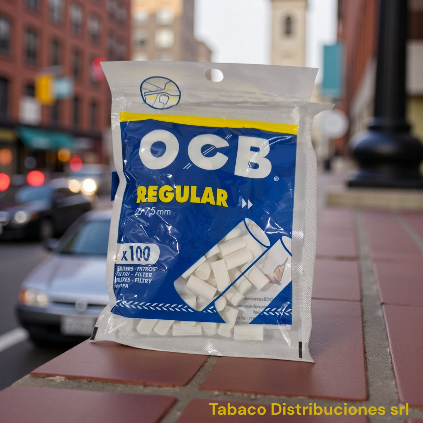 FILTROS OCB REGULAR BOLSA 8x30x100u